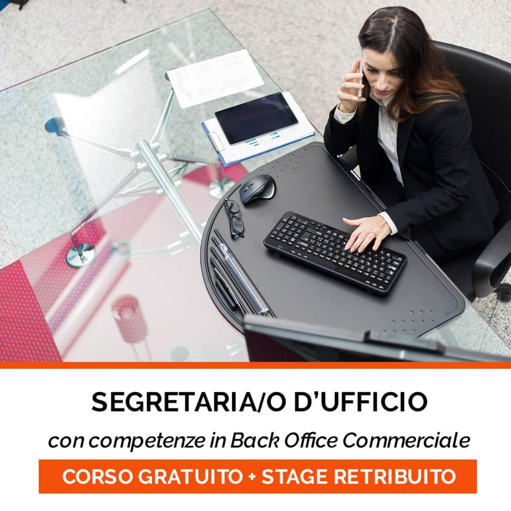 SEGRETARIA BACKOFFICE COMMERCIALE
