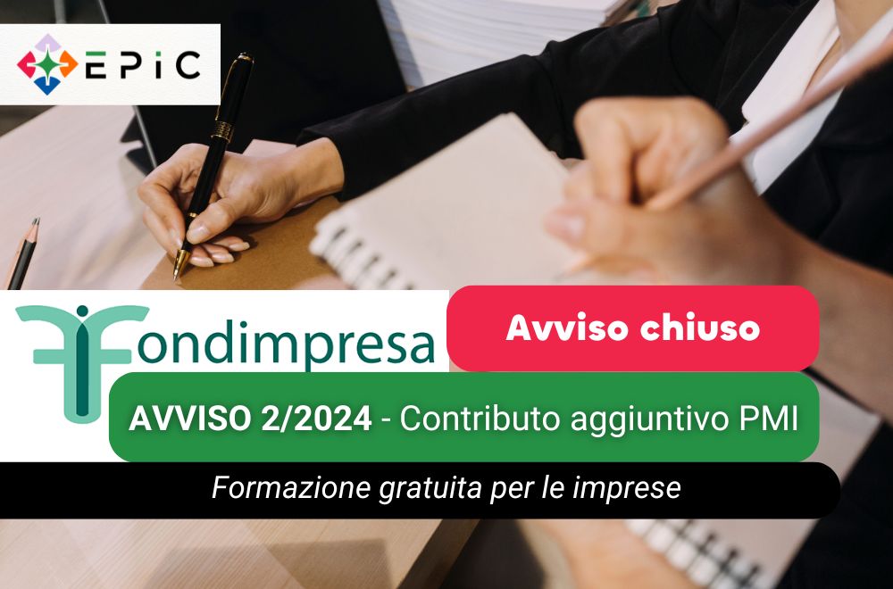 Fondimpresa avviso 2/2024 chiuso