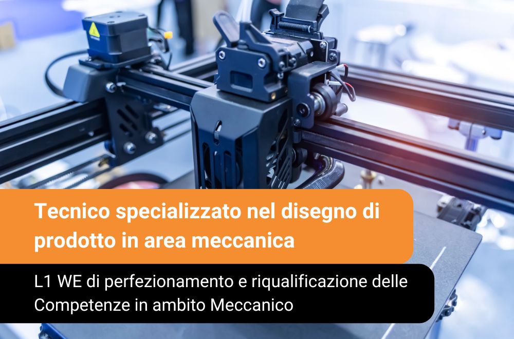 Tecnico specializzato nel disegno di prodotto in area meccanica